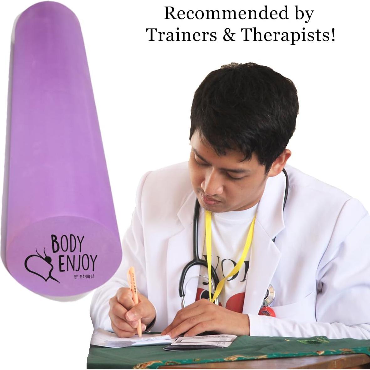 Rodillo de Espuma Body Enjoy 9.53 cm x 45.72 cm para Masaje