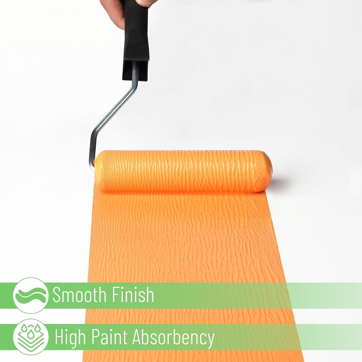 Fundas de Rodillo de Pintura Bates 6" (15.24 cm) Paquete 10