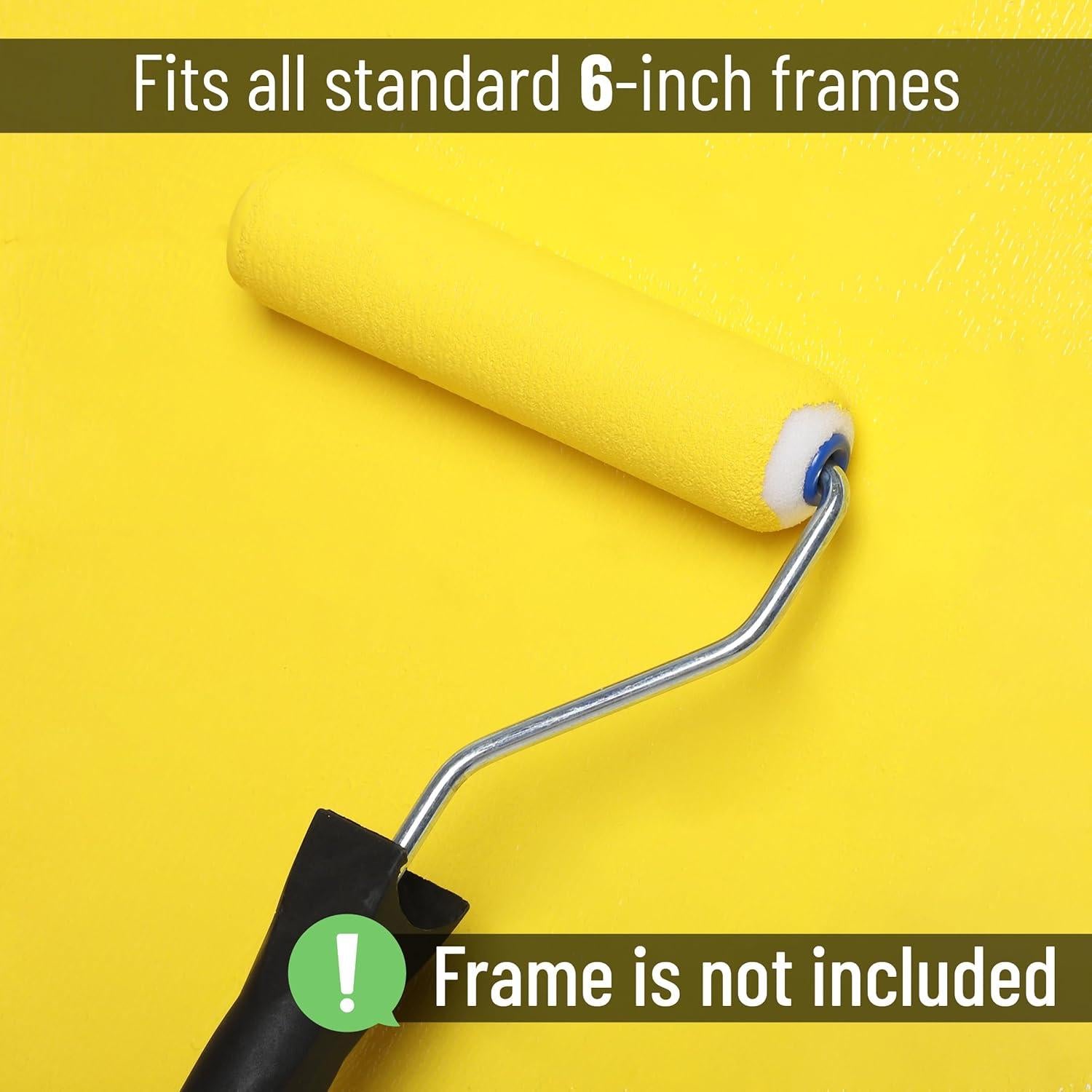 Fundas de Rodillo de Pintura Bates 6" (15.24 cm) Paquete 10