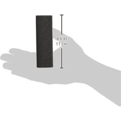 Rodillo Muscular WHIZZ 29193 25002 Espuma Premium Negro 10 cm