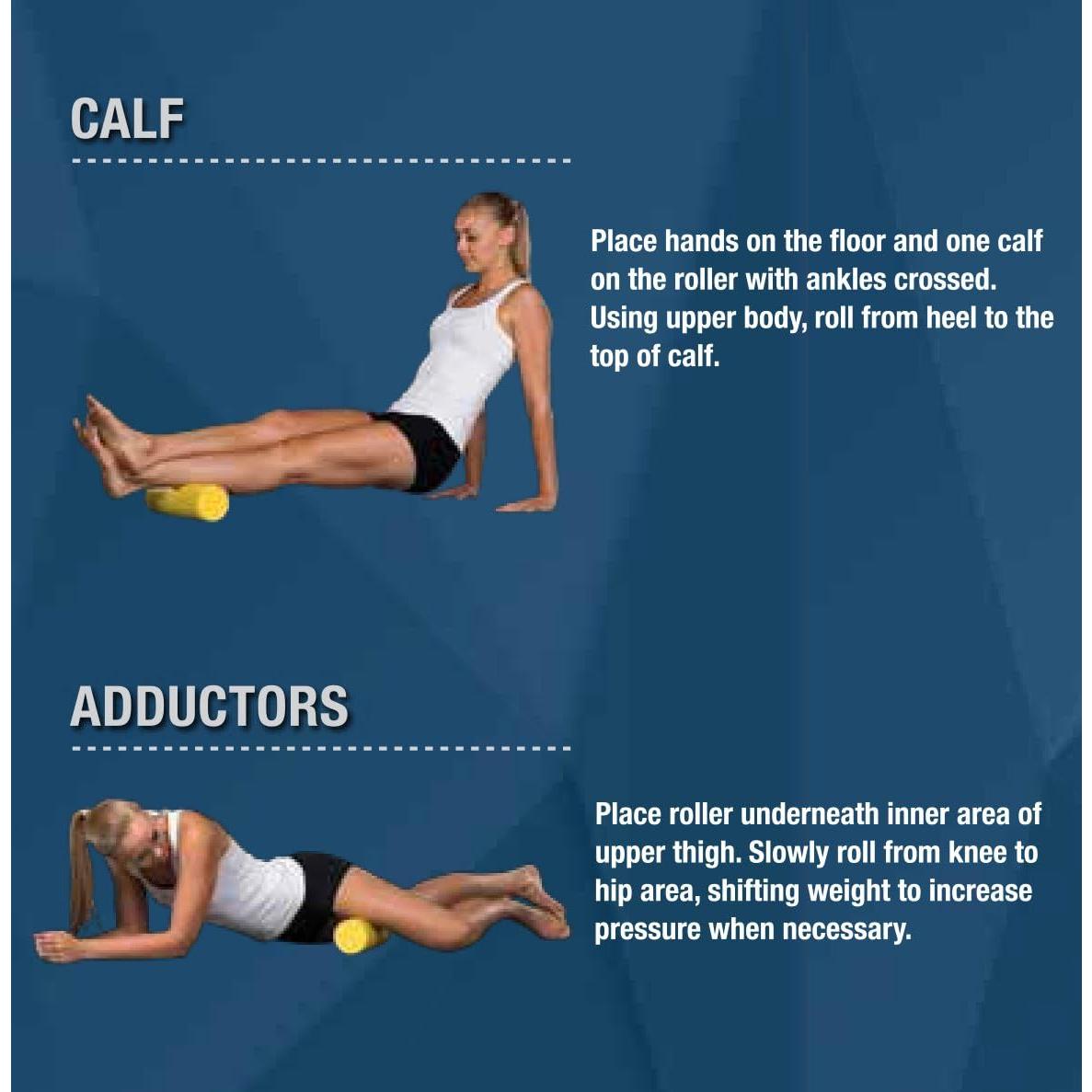 Rodillo de Espuma Pro-Tec Athletics PTFOAM 30.48 cm Azul