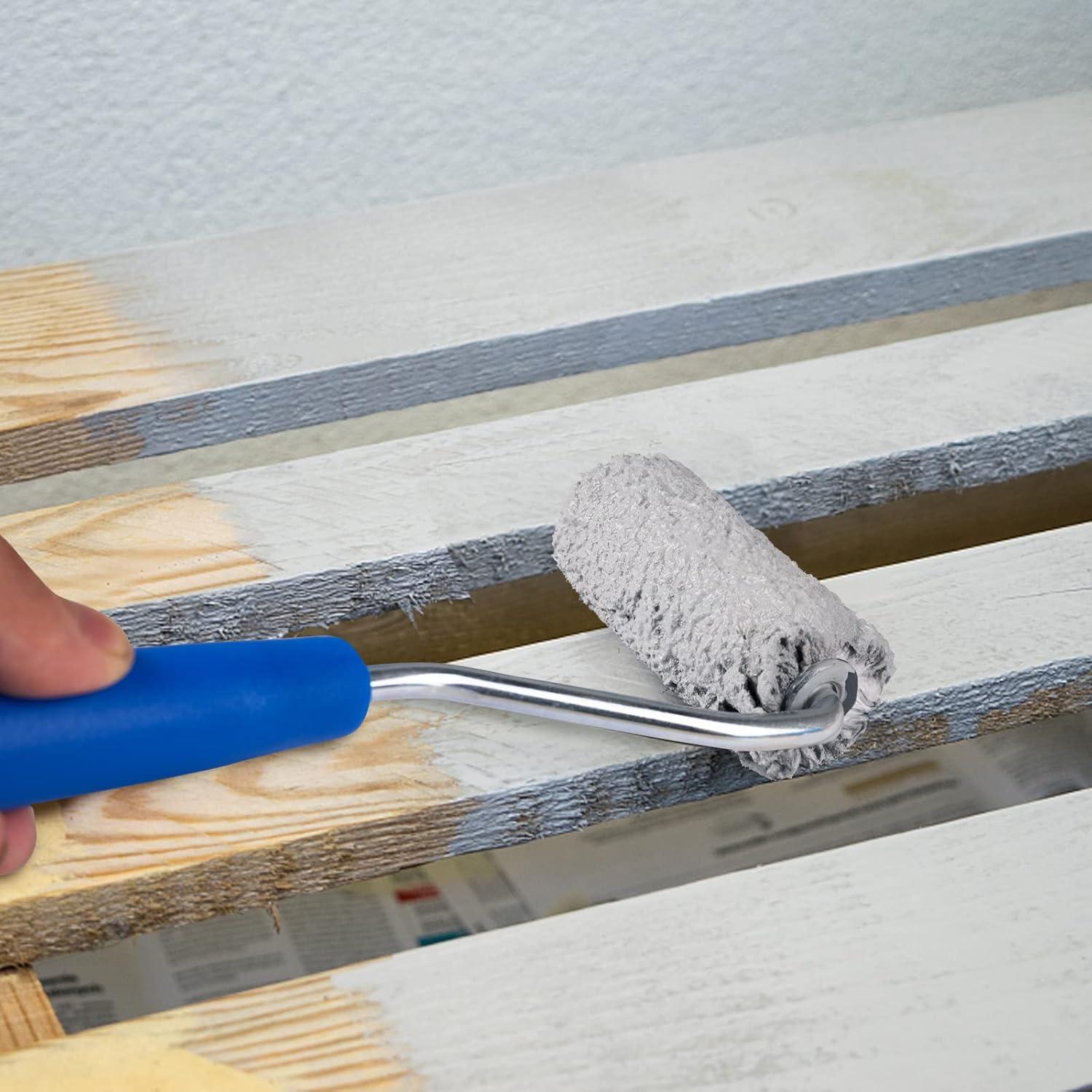 Kit de Rodillos de Pintura Mister Rui 25 Piezas Microfibra 2"