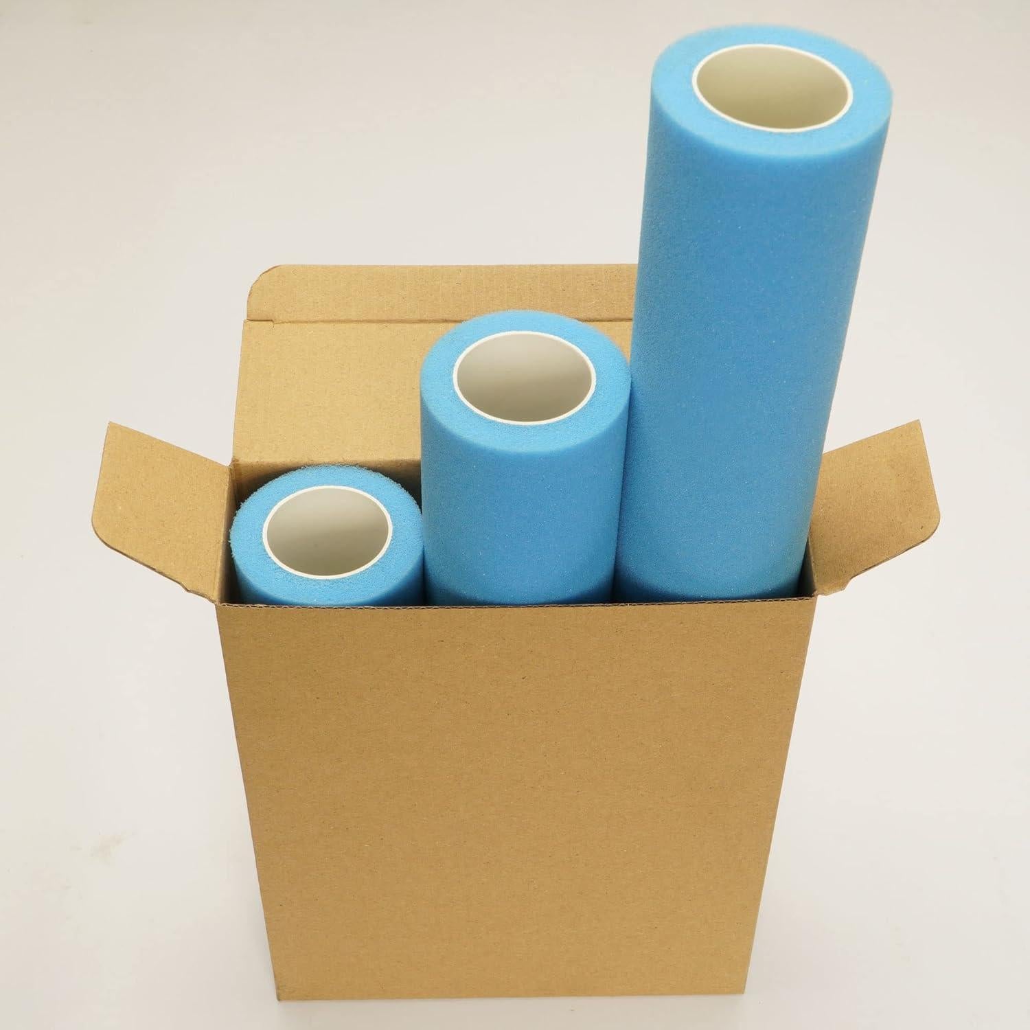 Rodillo de pintura de espuma Voomey 9" - Paquete de 3 piezas