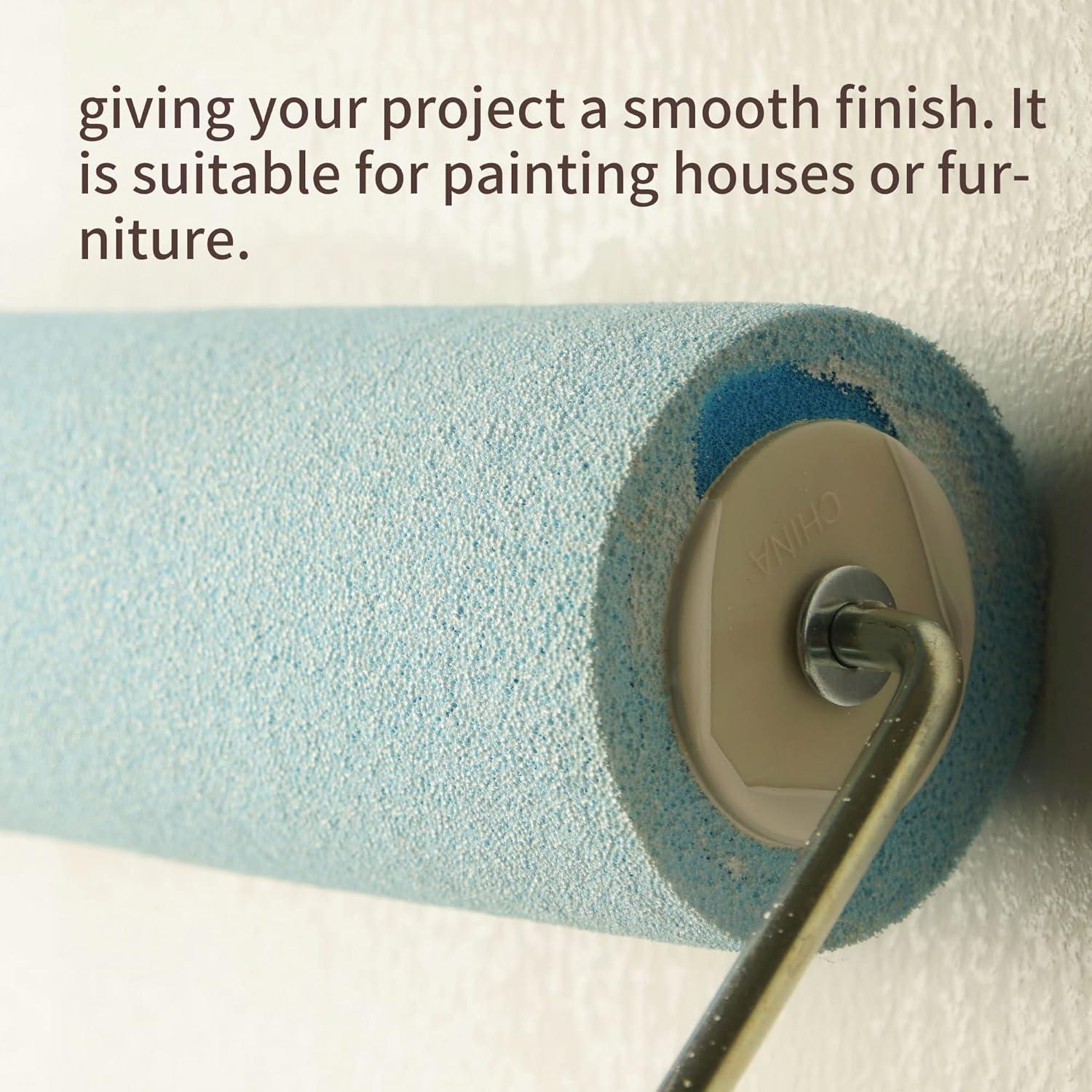 Rodillo de pintura de espuma Voomey 9" - Paquete de 3 piezas