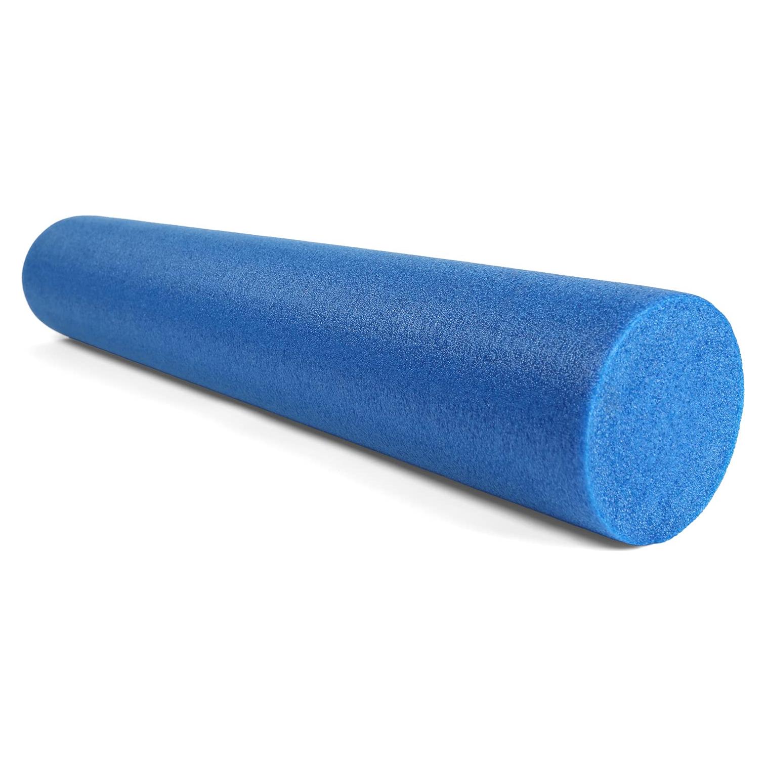 Rodillo de Espuma PE Azul CanDo 15.24 cm x 91.44 cm para Fitness