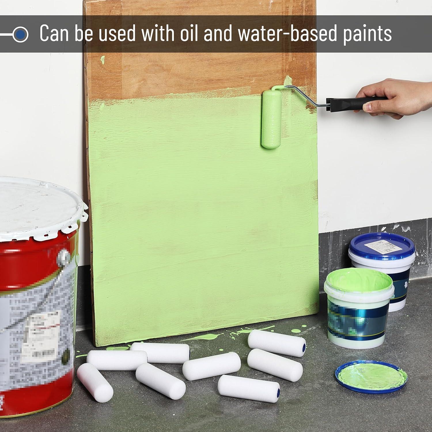 Fundas de Rodillo de Pintura Bates 4" - Paquete de 30 Unidades