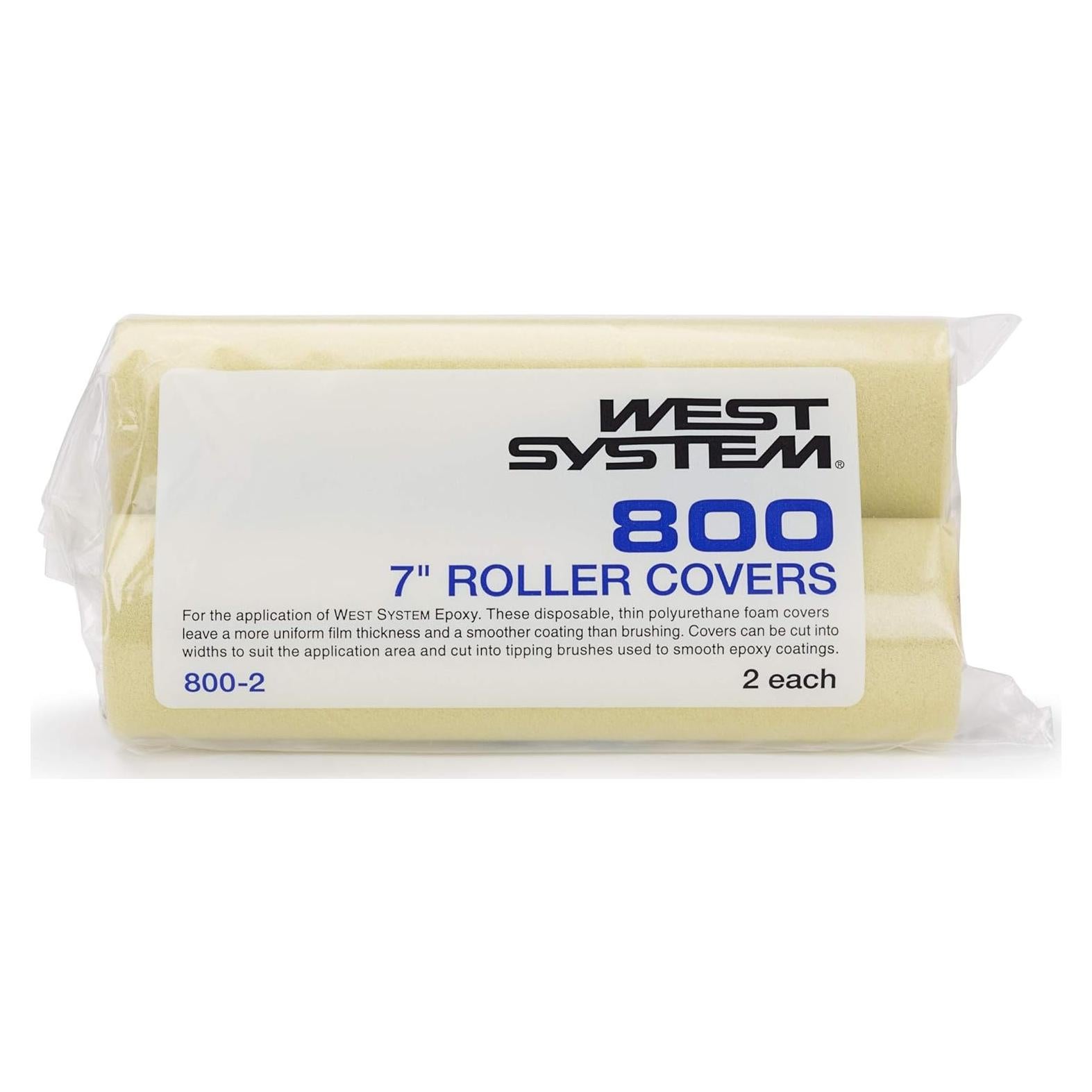 Cubiertas de Rodillo WEST SYSTEM 800 - 2 Unidades