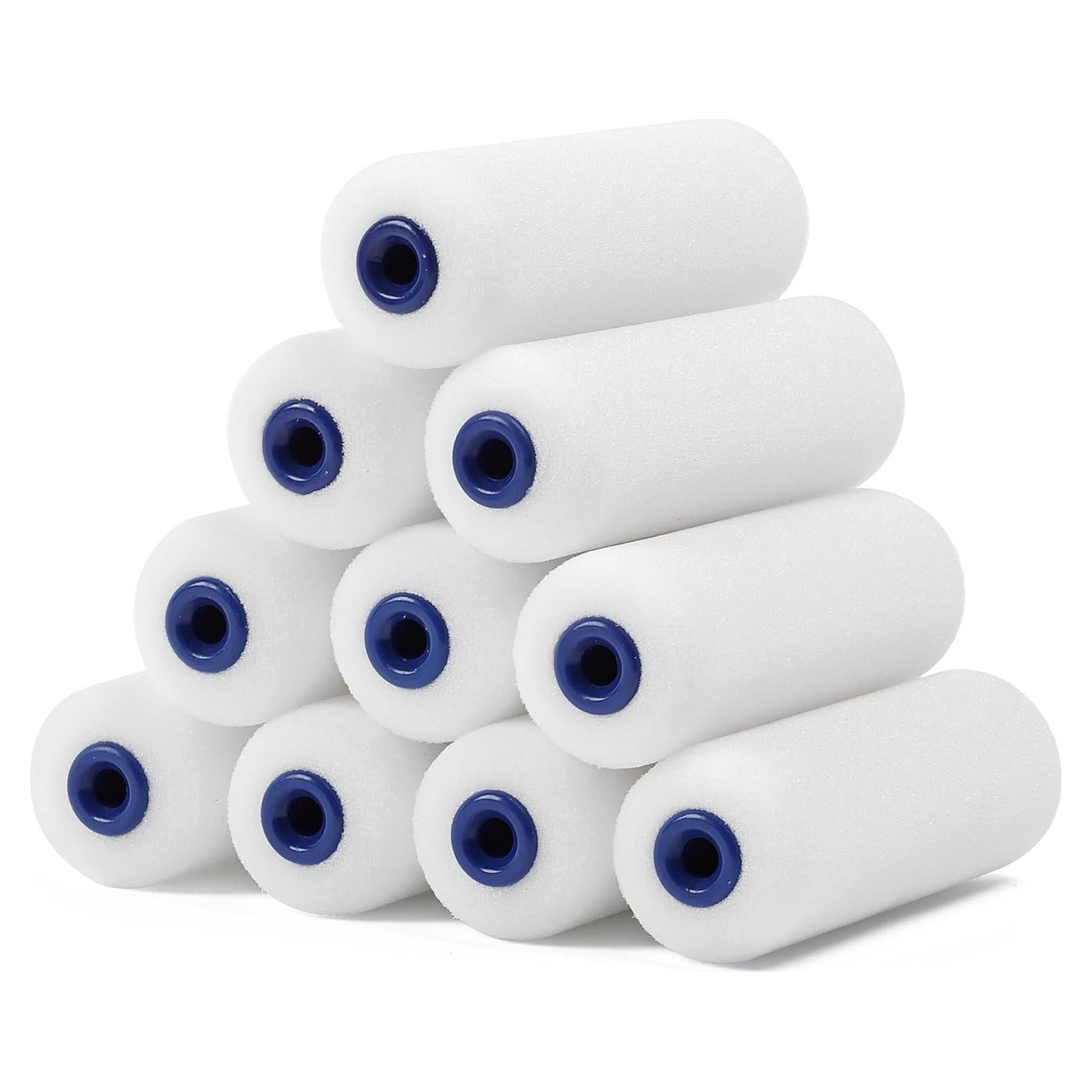 Fundas de Rodillo de Pintura Bates - Paquete de 10, 10.16 cm