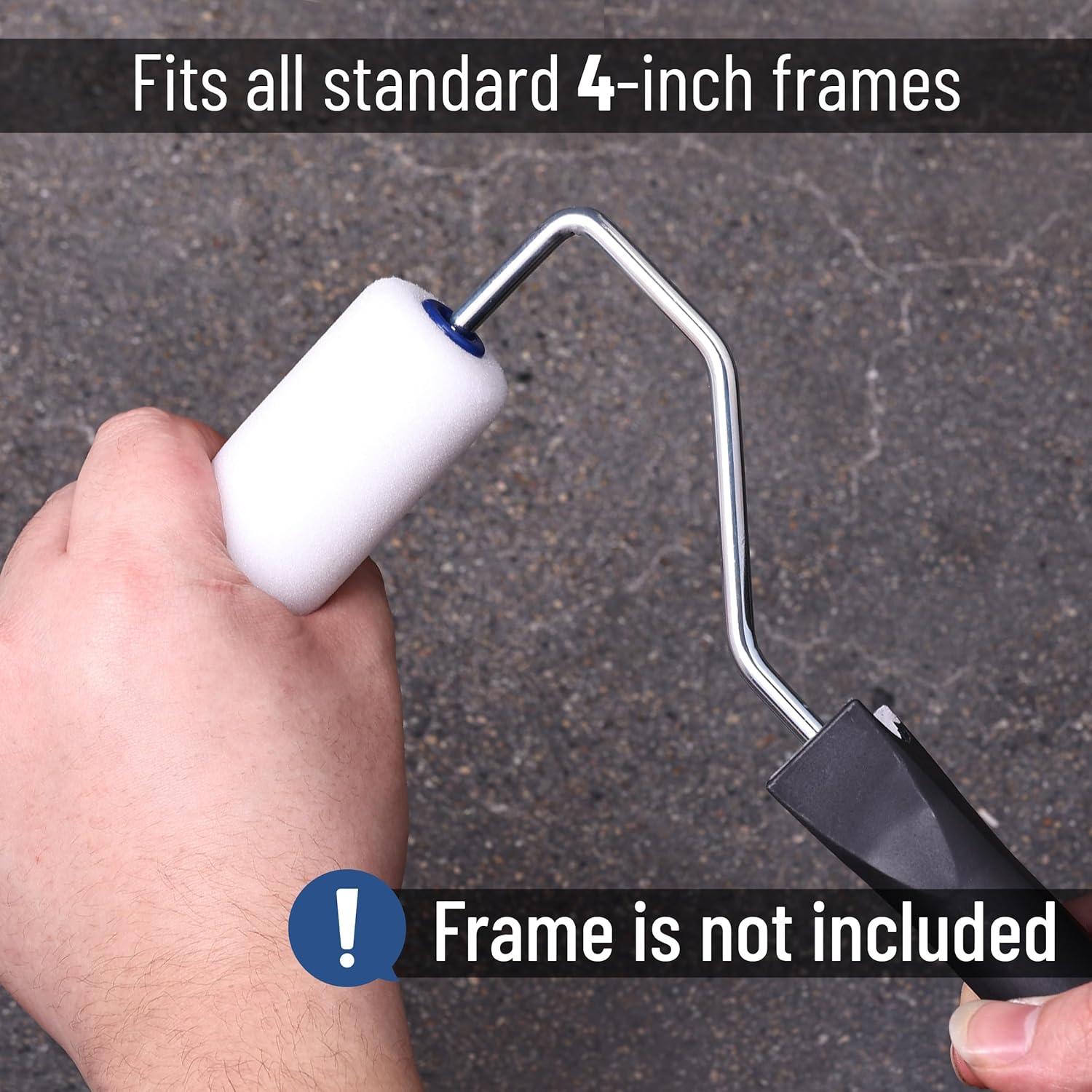 Fundas de Rodillo de Pintura Bates - Paquete de 10, 10.16 cm