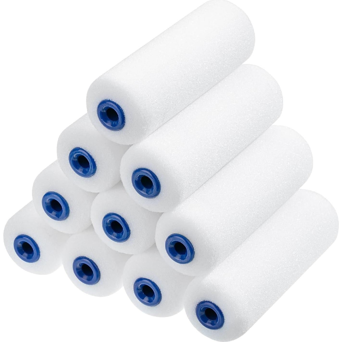 Fundas de Rodillo de Pintura Bates - Paquete de 10, 10.16 cm