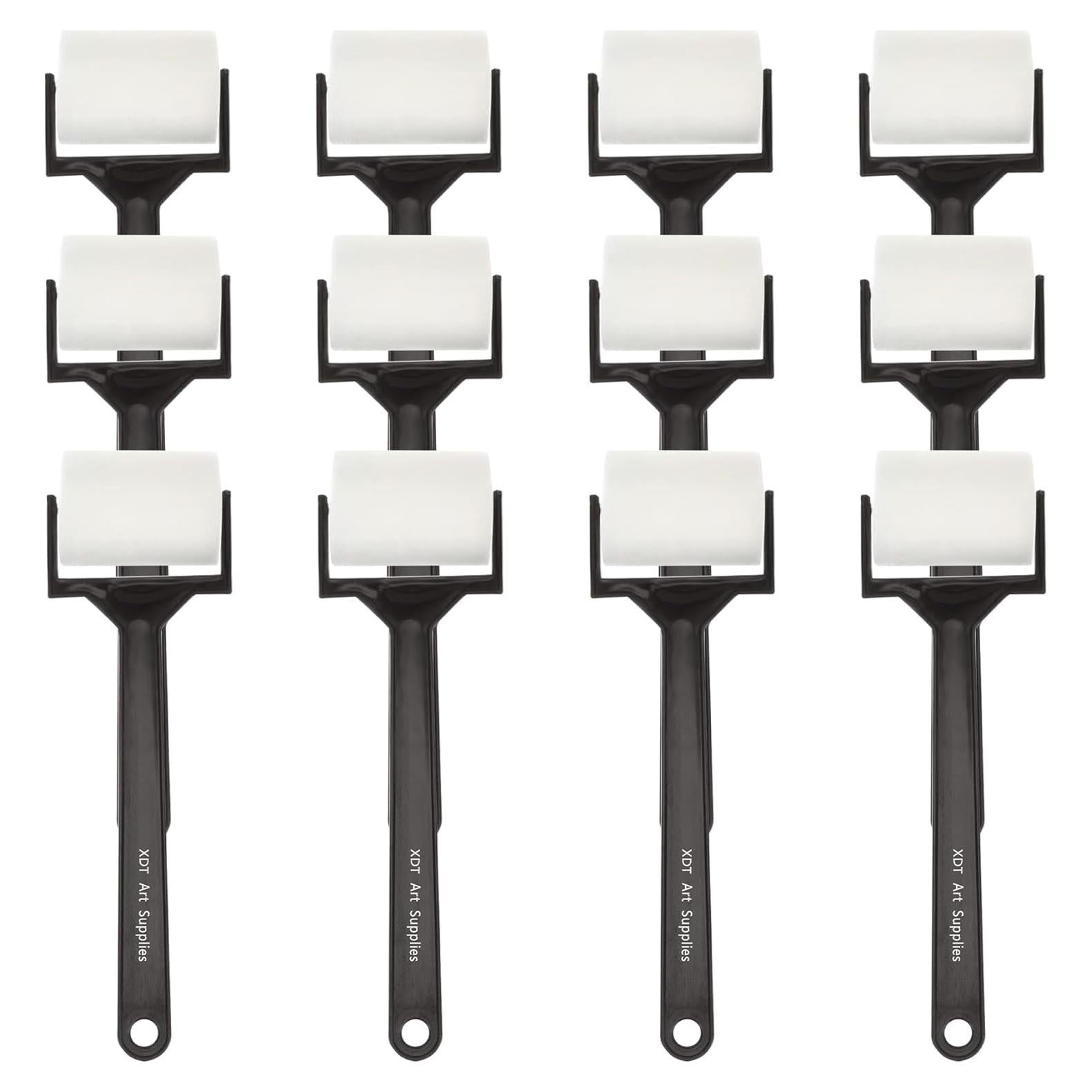 Set de 12 Rodillos de Pintura de Espuma XDT 3.81 cm Multiusos