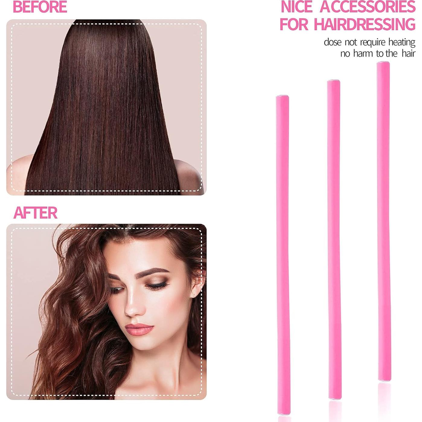 Juego de Rulos Flexibles Buytta 30 Piezas para Cabello