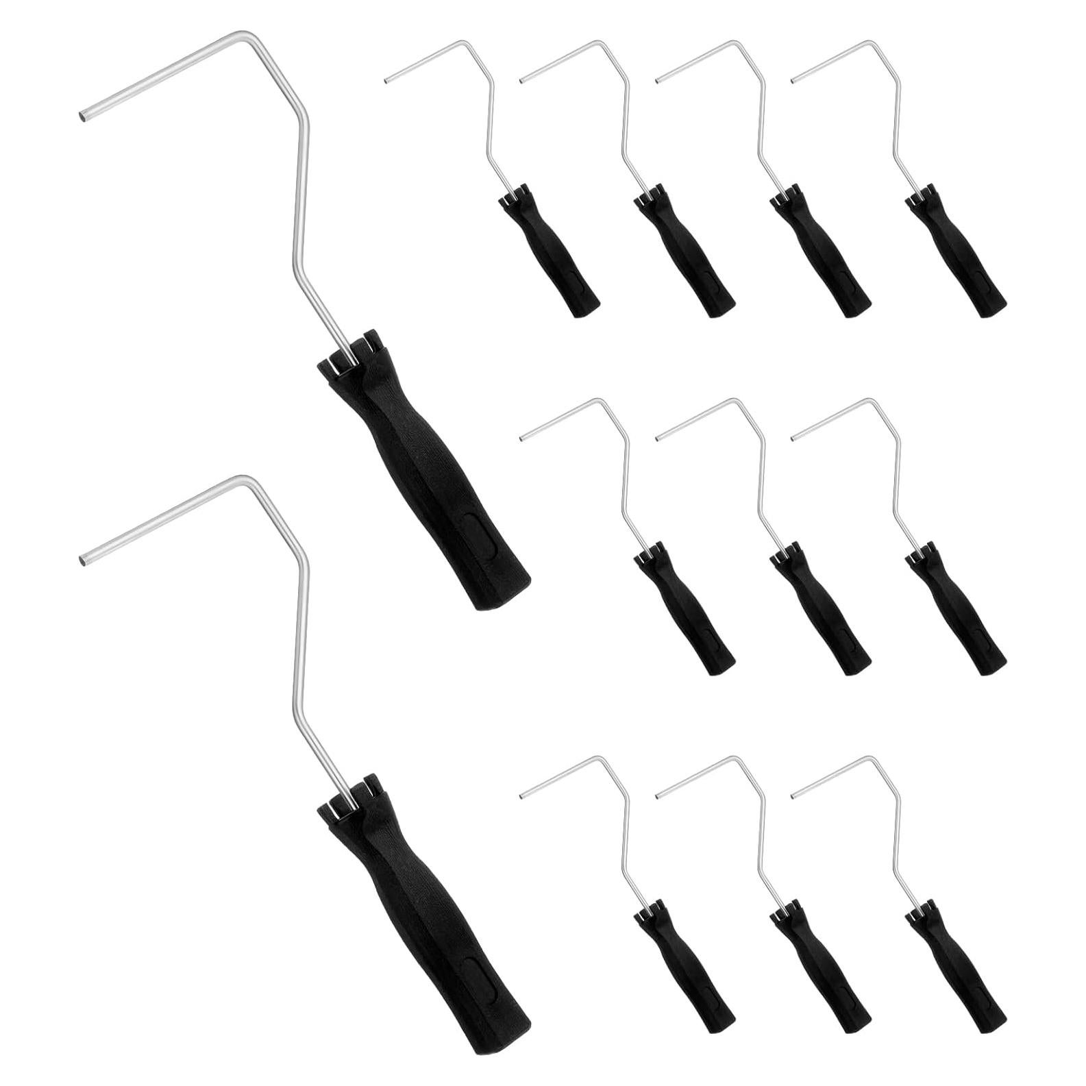 12 Pcs Mini Rodillos de Pintura Tobeelec 4" y 12" Marco