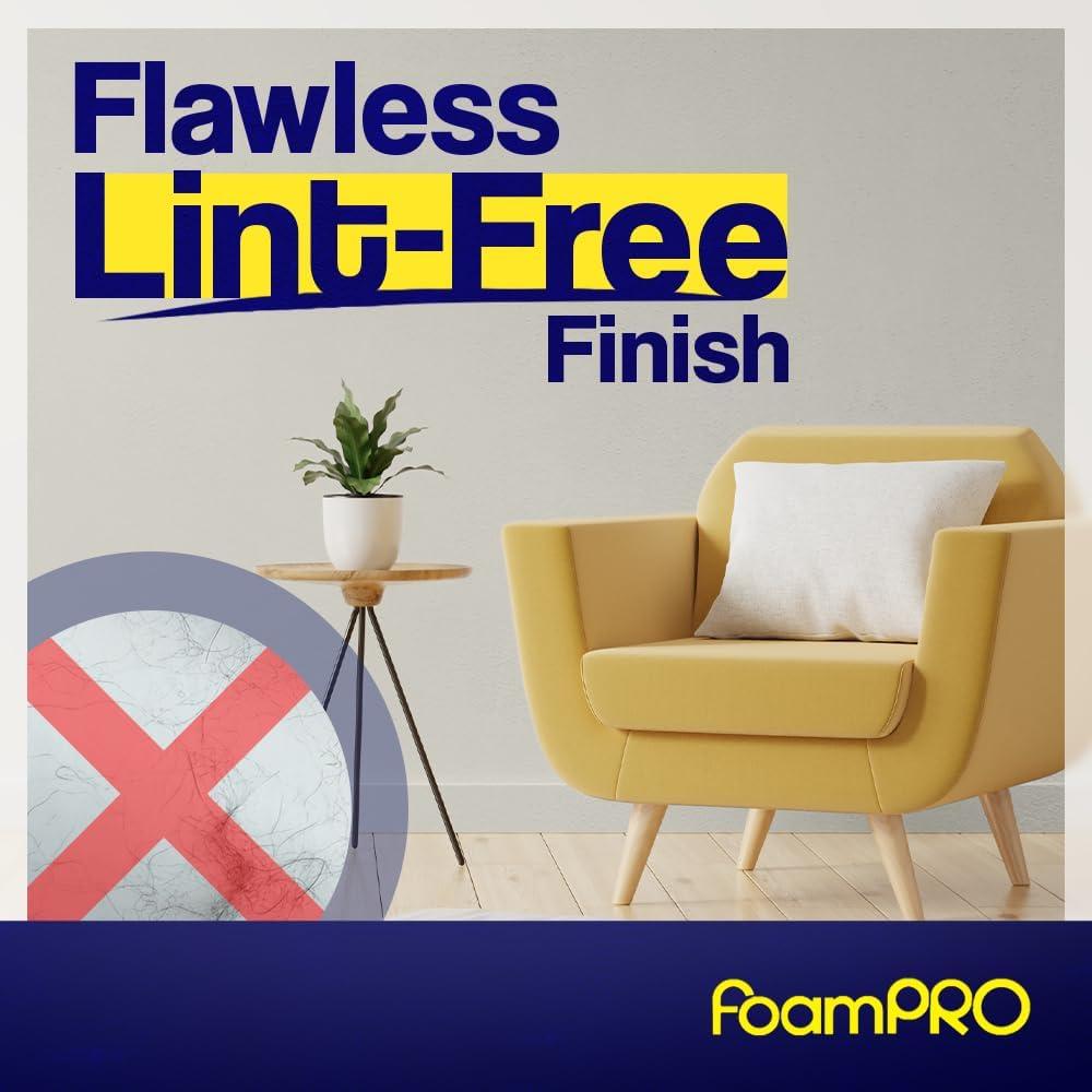 Rodillos de Pintura FoamPRO 65-5 Espuma 10 cm - Paquete de 5