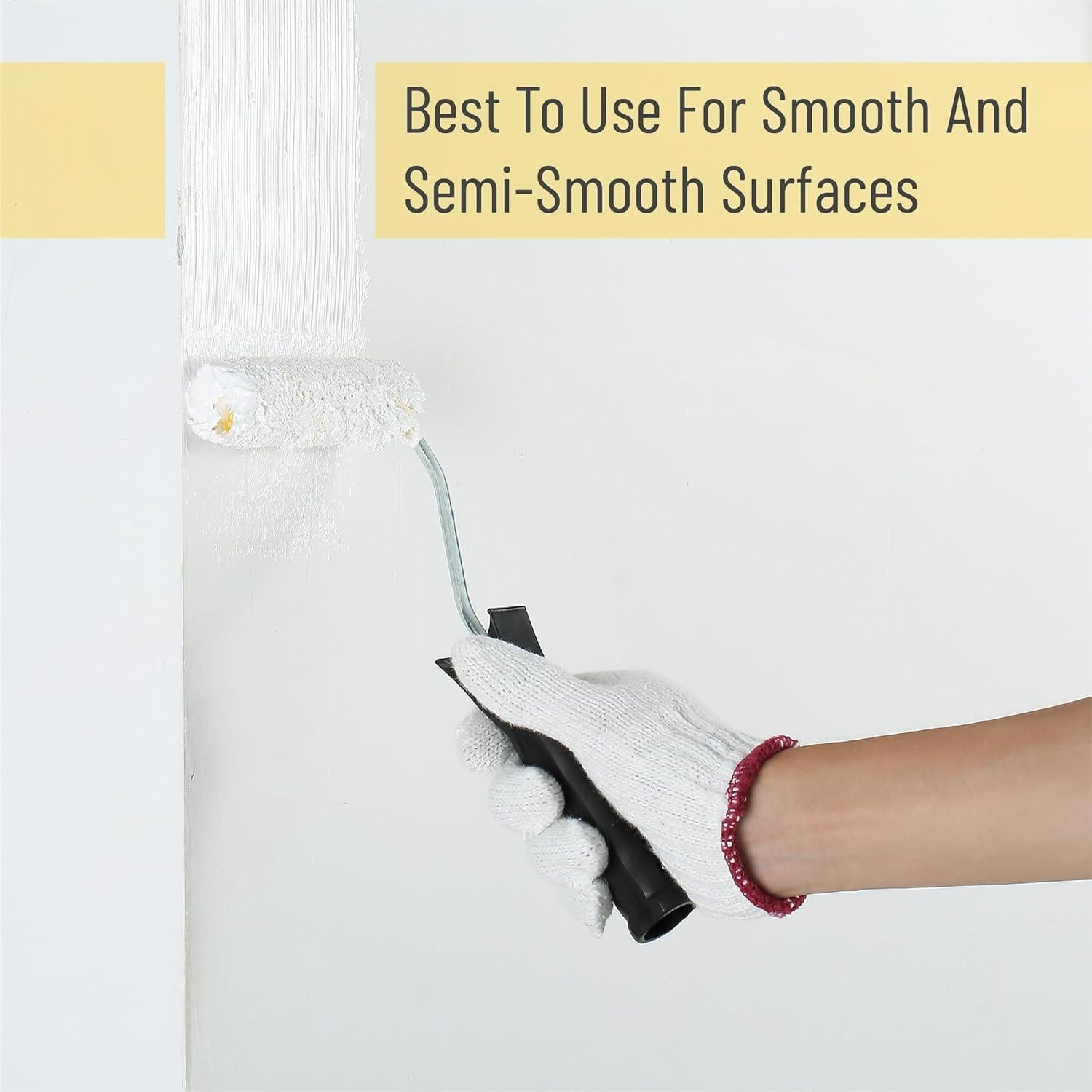 Rodillo de pintura Bates 4" con 20 fundas intercambiables