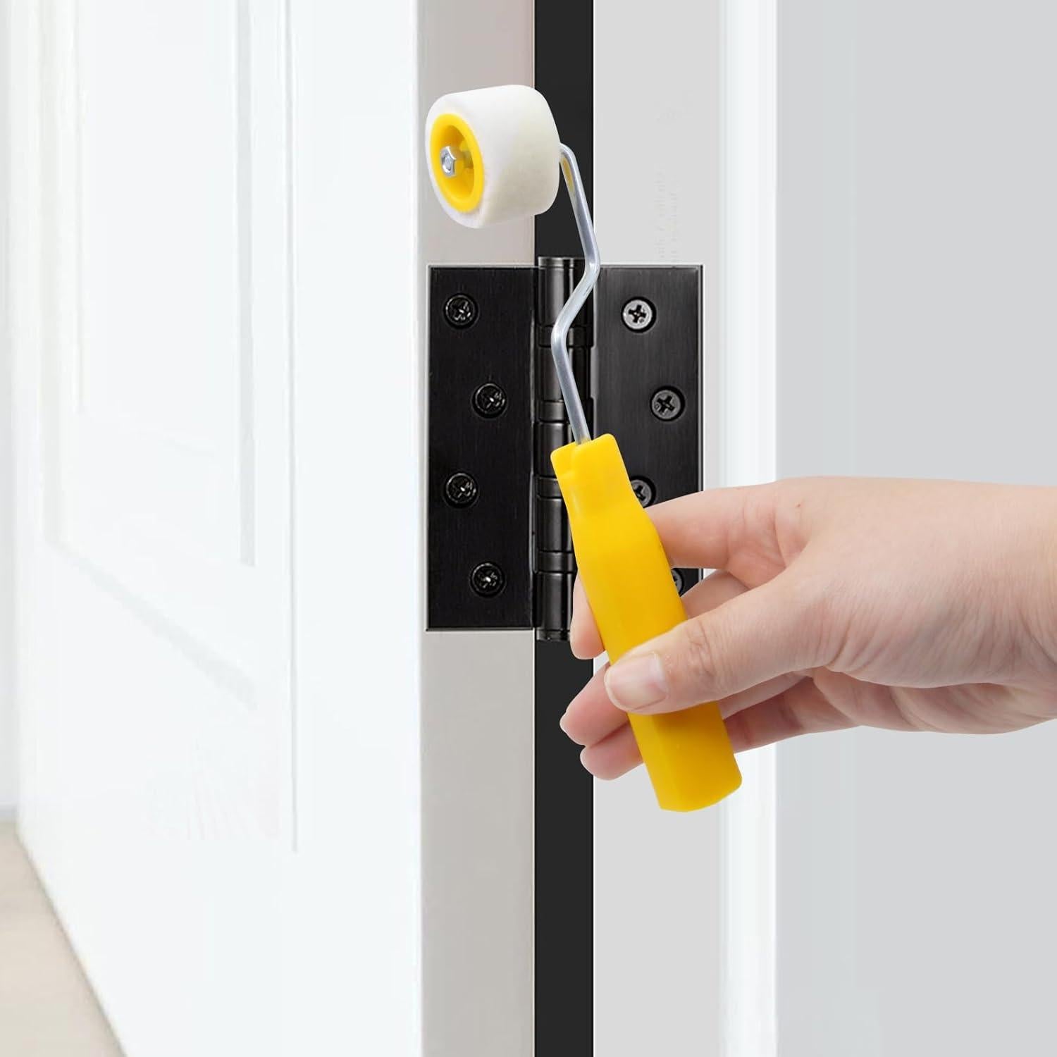 Paquete de 4 Rodillos de Pintura Mini YINARONG 2.5 cm