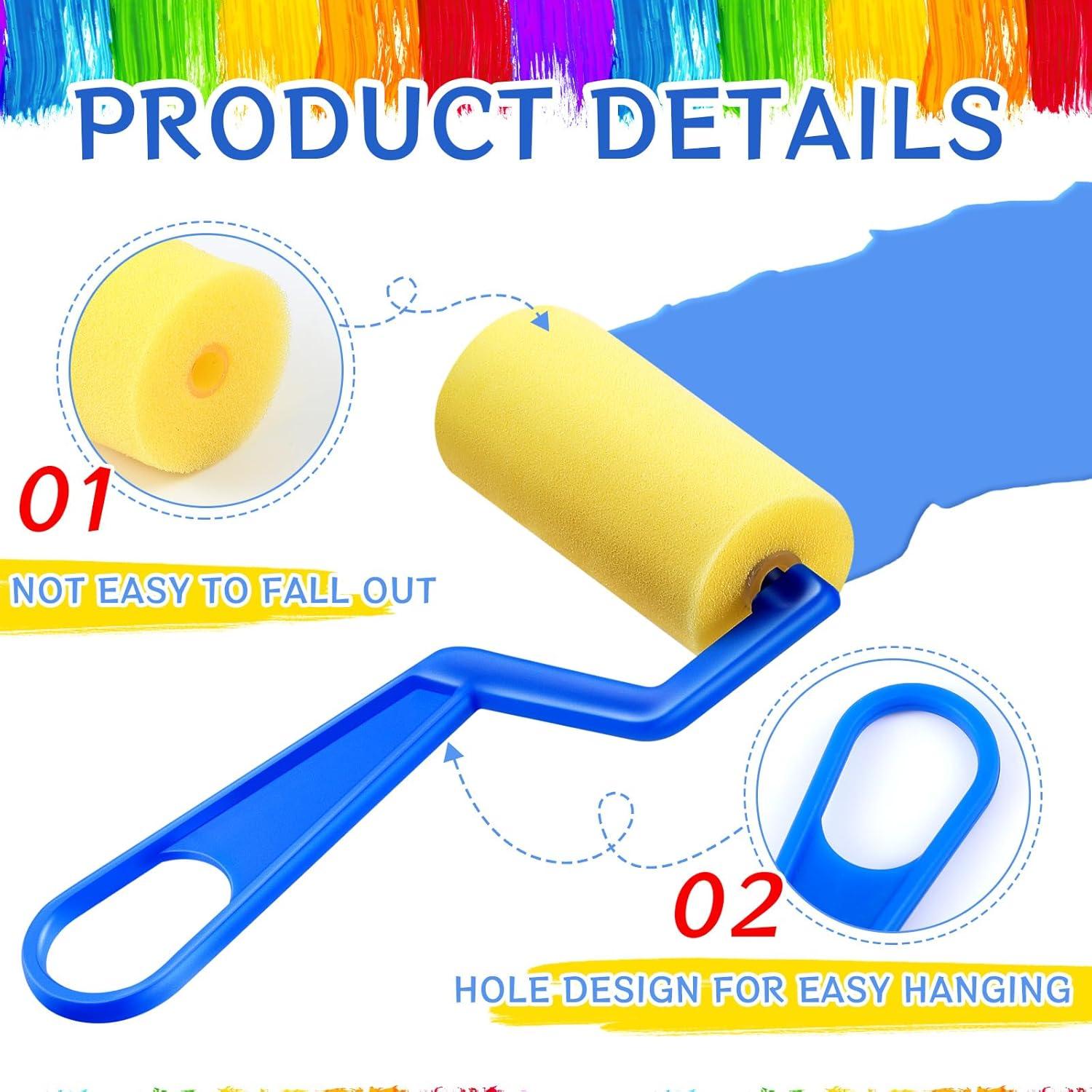 Kit de Brochas de Pintura Tenceur 30 Pcs para Niños