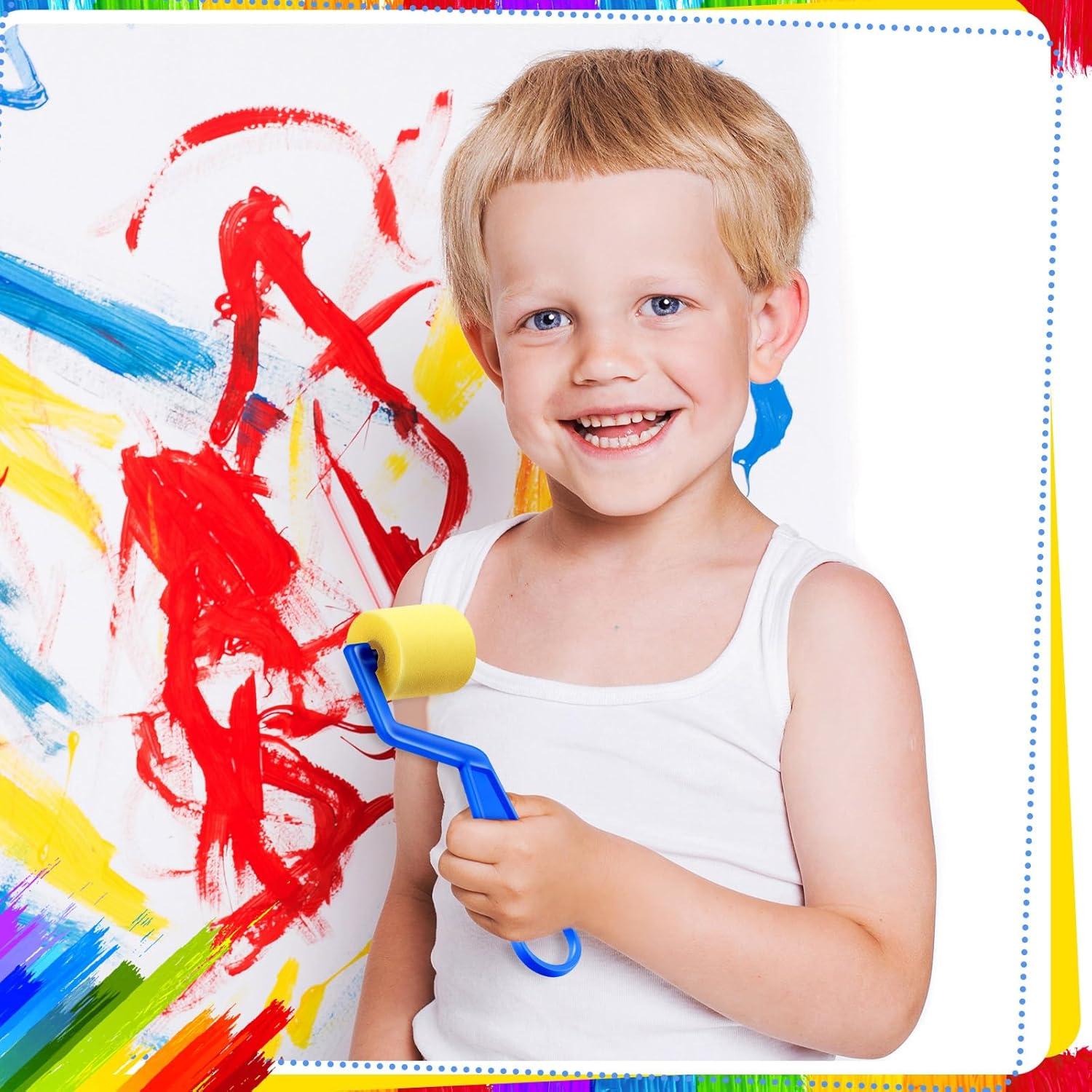 Kit de Brochas de Pintura Tenceur 30 Pcs para Niños