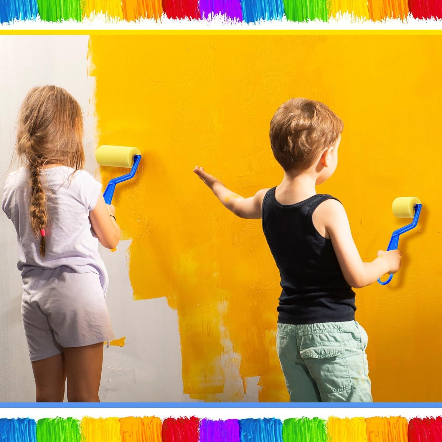 Kit de Brochas de Pintura Tenceur 30 Pcs para Niños