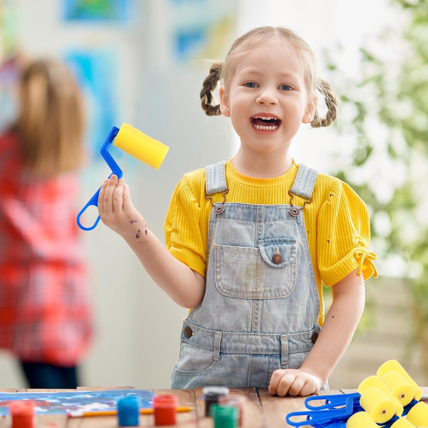Kit de Brochas de Pintura Tenceur 30 Pcs para Niños