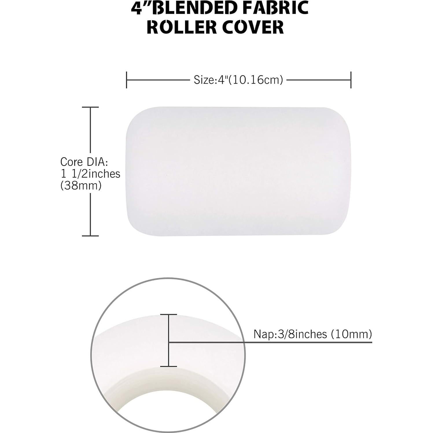 Rodillo de Pintura Mini ROLLINGDOG 4" (10.16 cm) Sin Lint