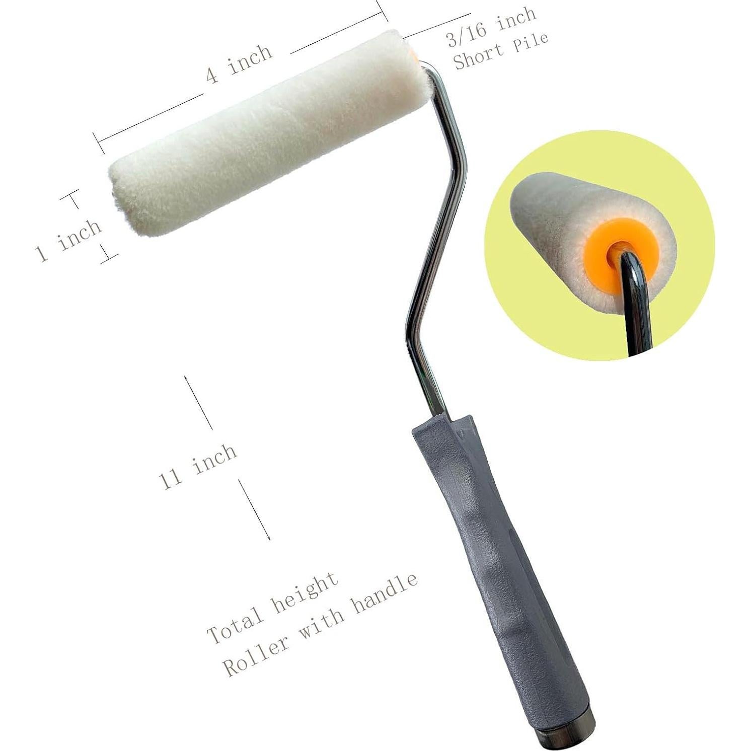 Kit de Pintura Mini Magimate con Rodillo y Brocha 4 Piezas