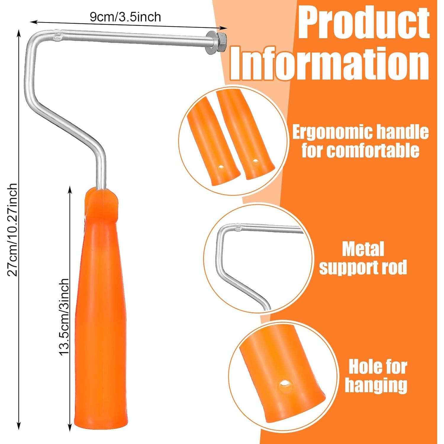 6 Rodillos de Pintura Texturizados 10.16 cm GlikCeil