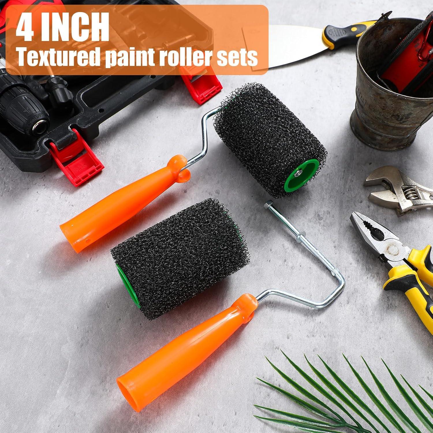 6 Rodillos de Pintura Texturizados 10.16 cm GlikCeil