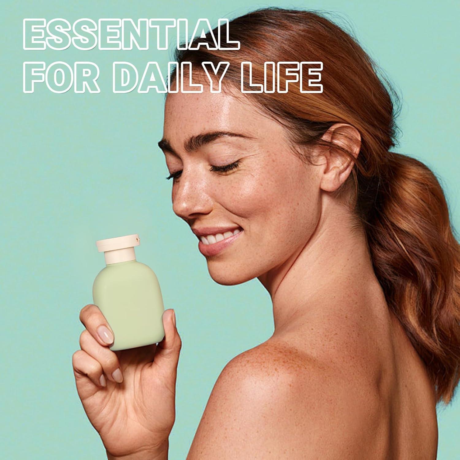 Botellas de Viaje ASEVAT 3.4oz a Prueba de Fugas - 2 Unidades