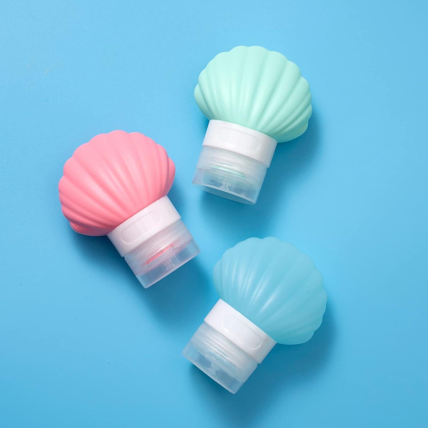 Botellas de Silicona KISMETICS 40ml a Prueba de Fugas 3pcs