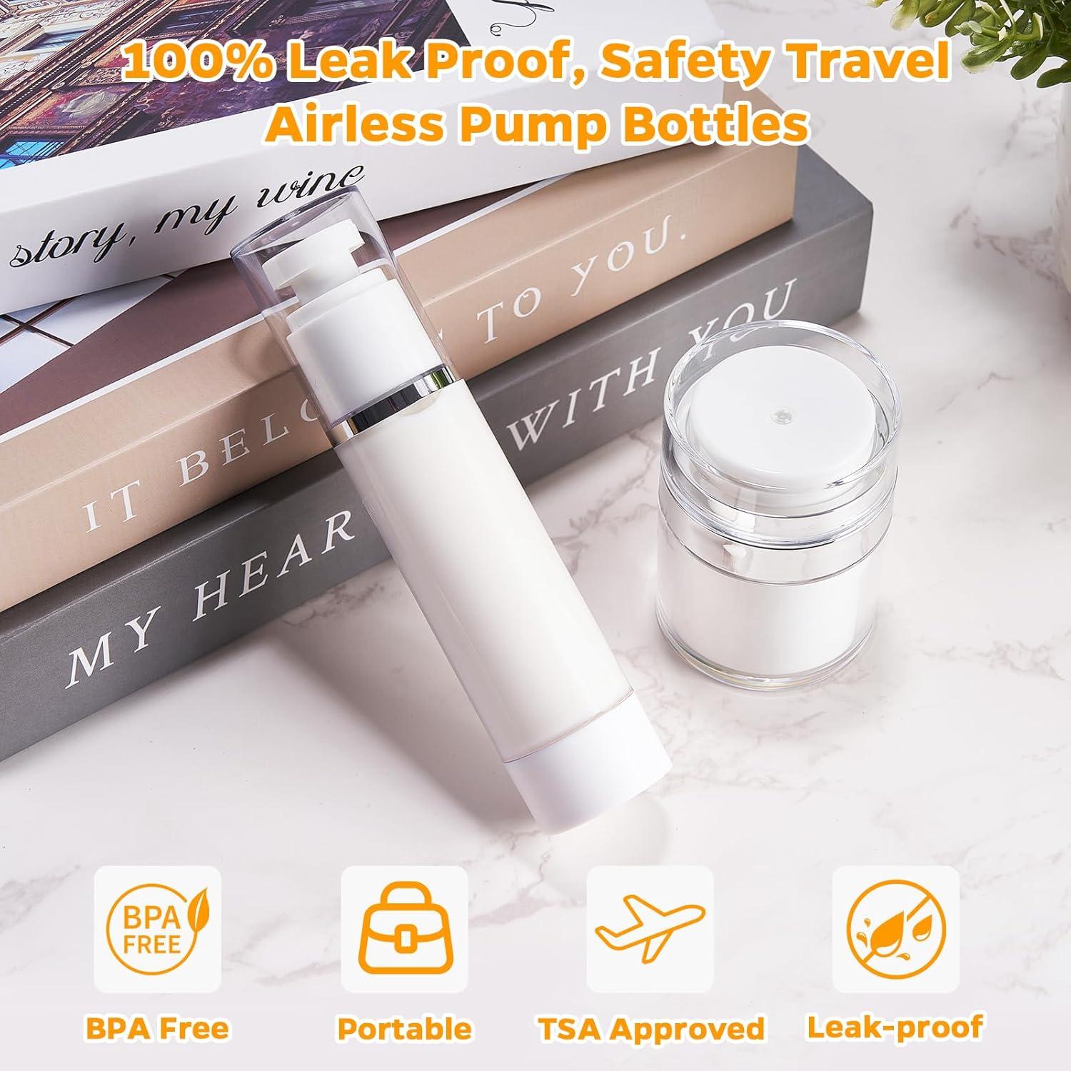 Set de 13 Contenedores de Viaje Rusikia A Prueba de Fugas