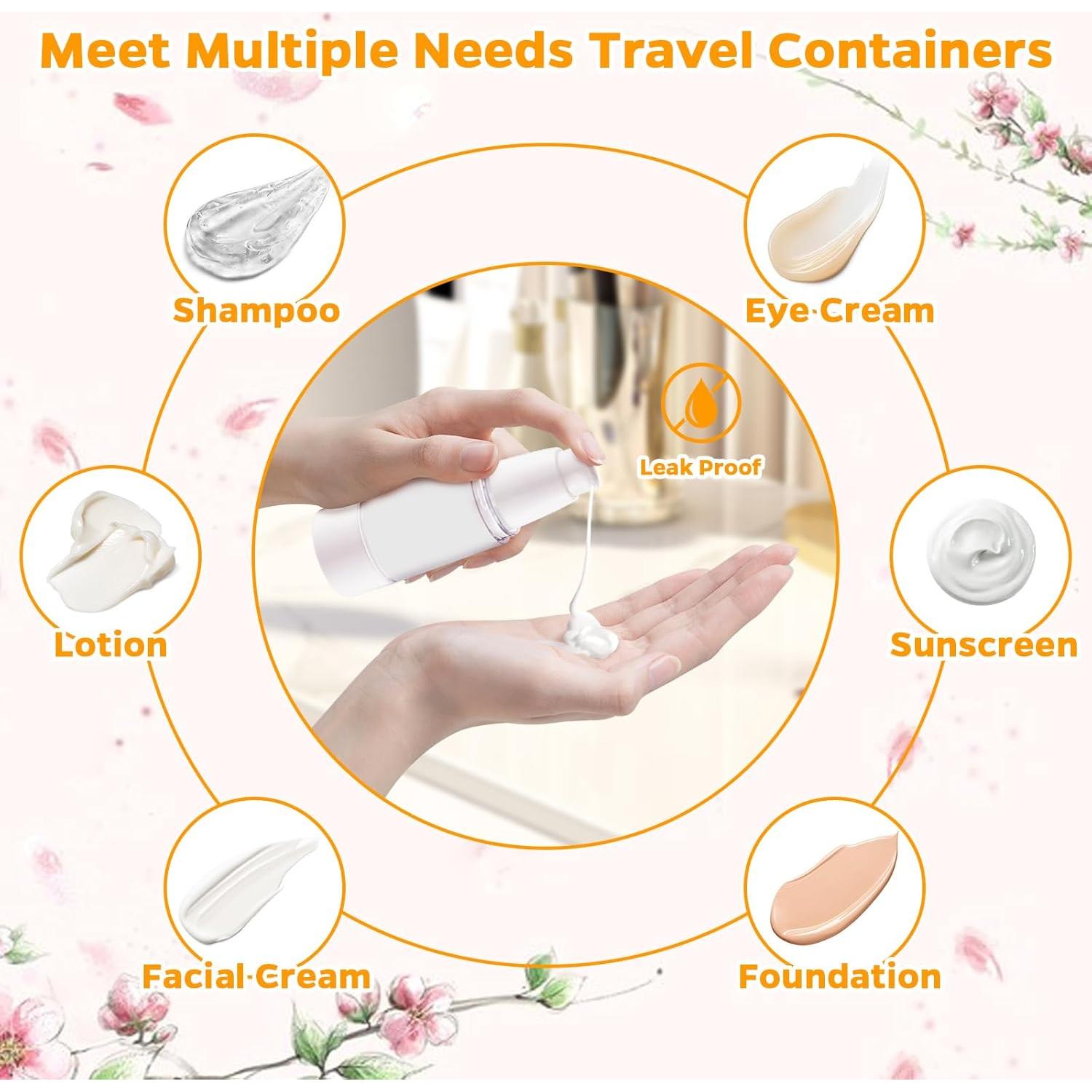 Set de 13 Contenedores de Viaje Rusikia A Prueba de Fugas