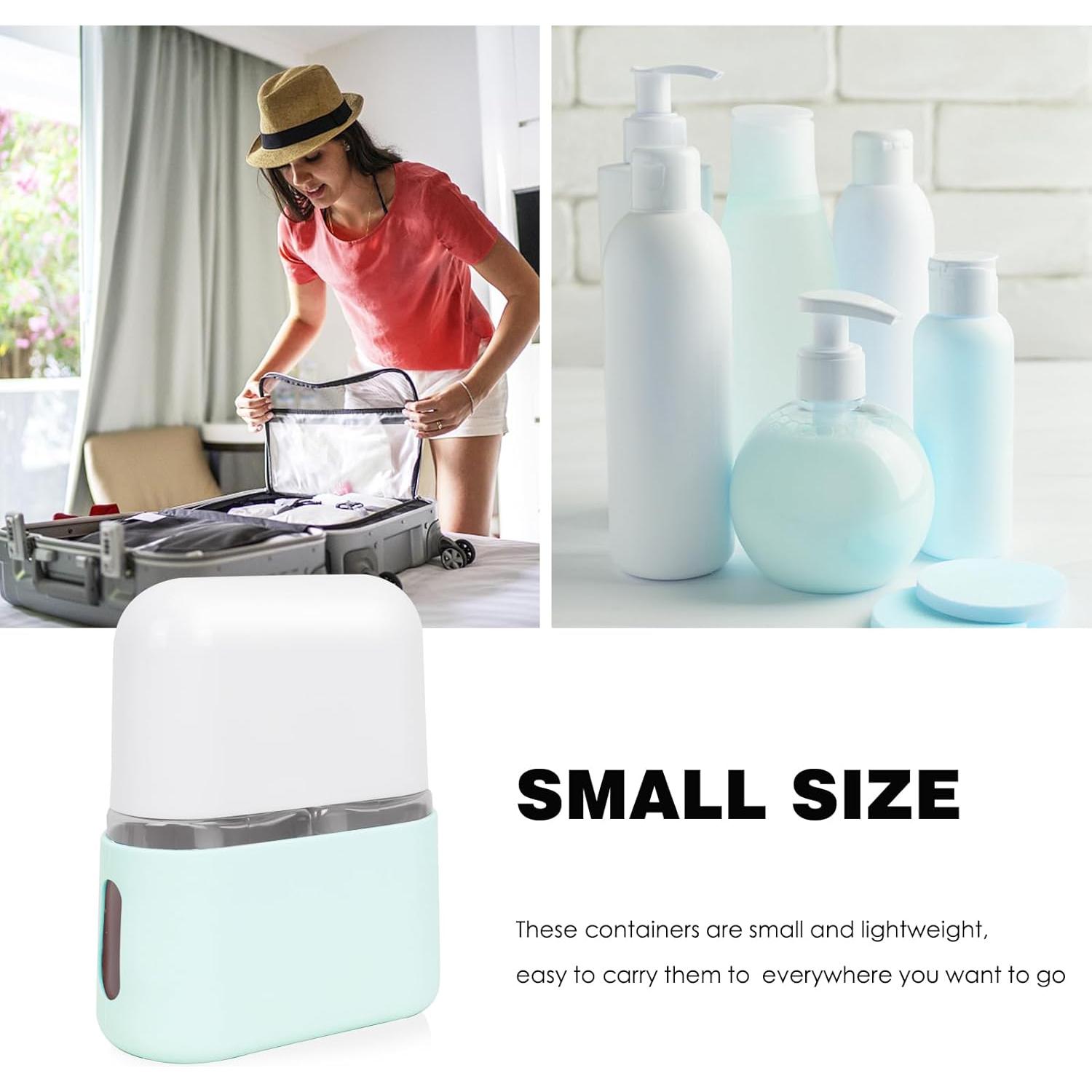 Set de Botellas de Viaje Songaa 2 en 1 Azul 100ml