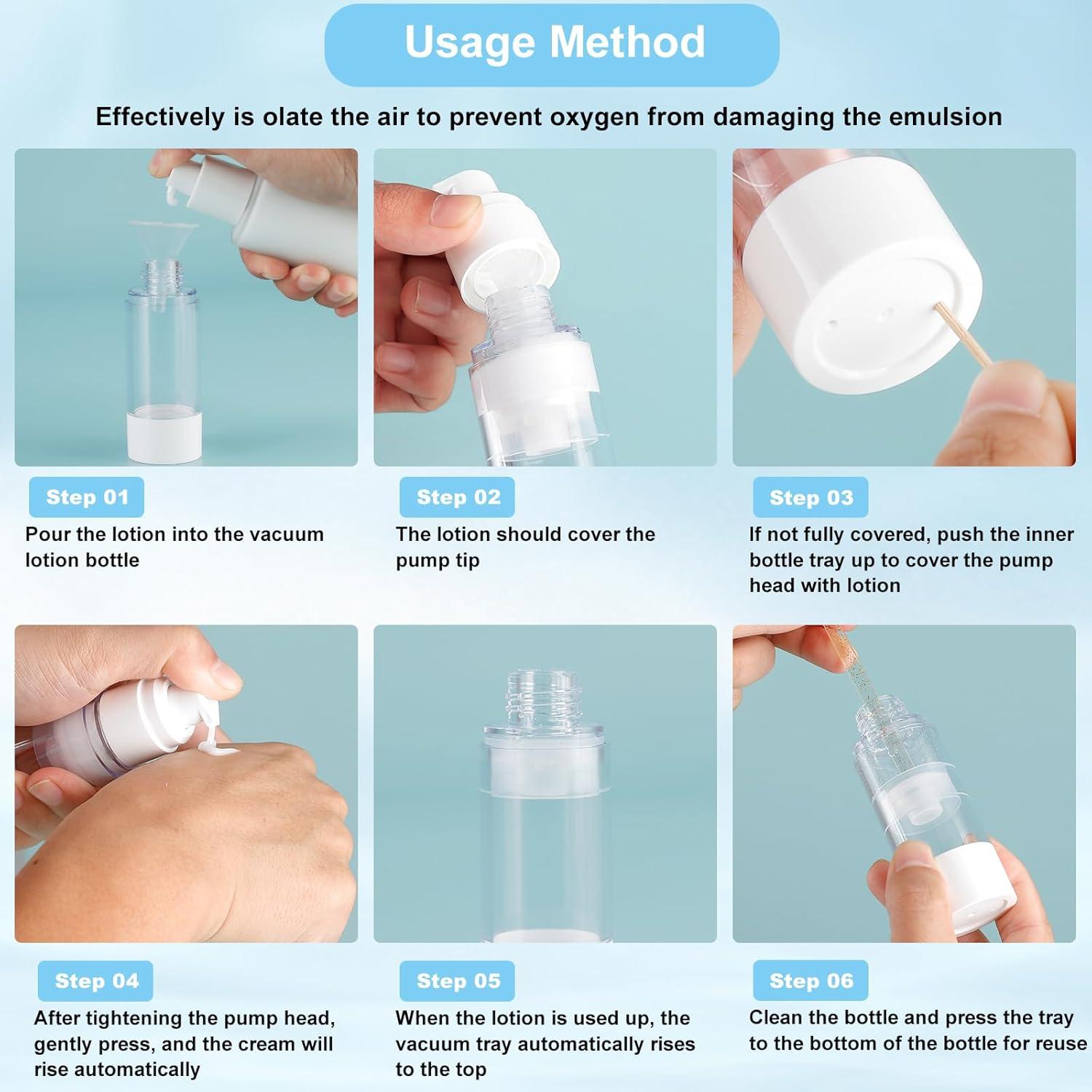 Set de 34 Tarros Recargables KOUWICH 50/30/20/10ml Viaje