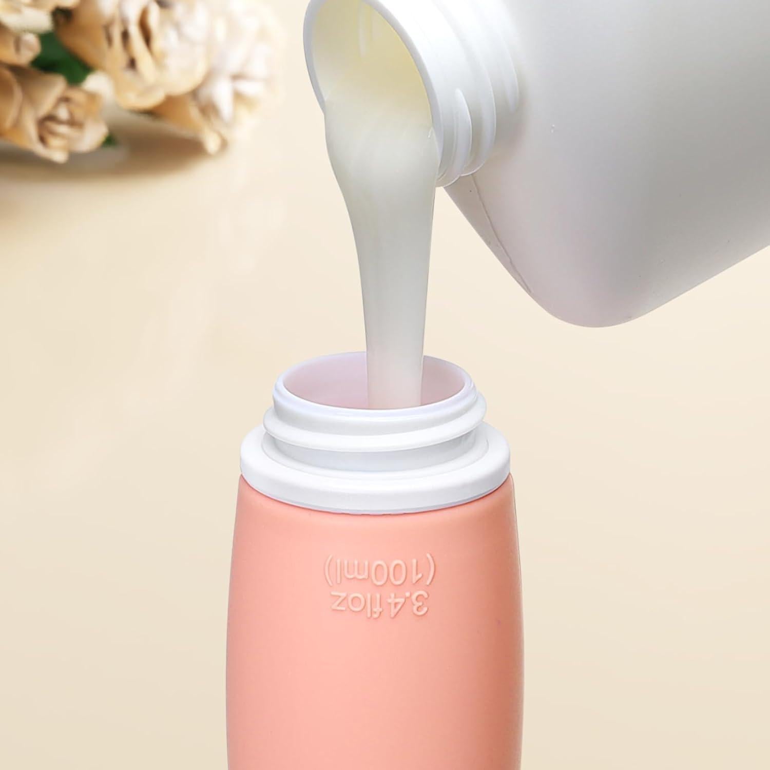 Packism Botellas de Aseo 100ml Aprobadas por TSA - 6 Pack