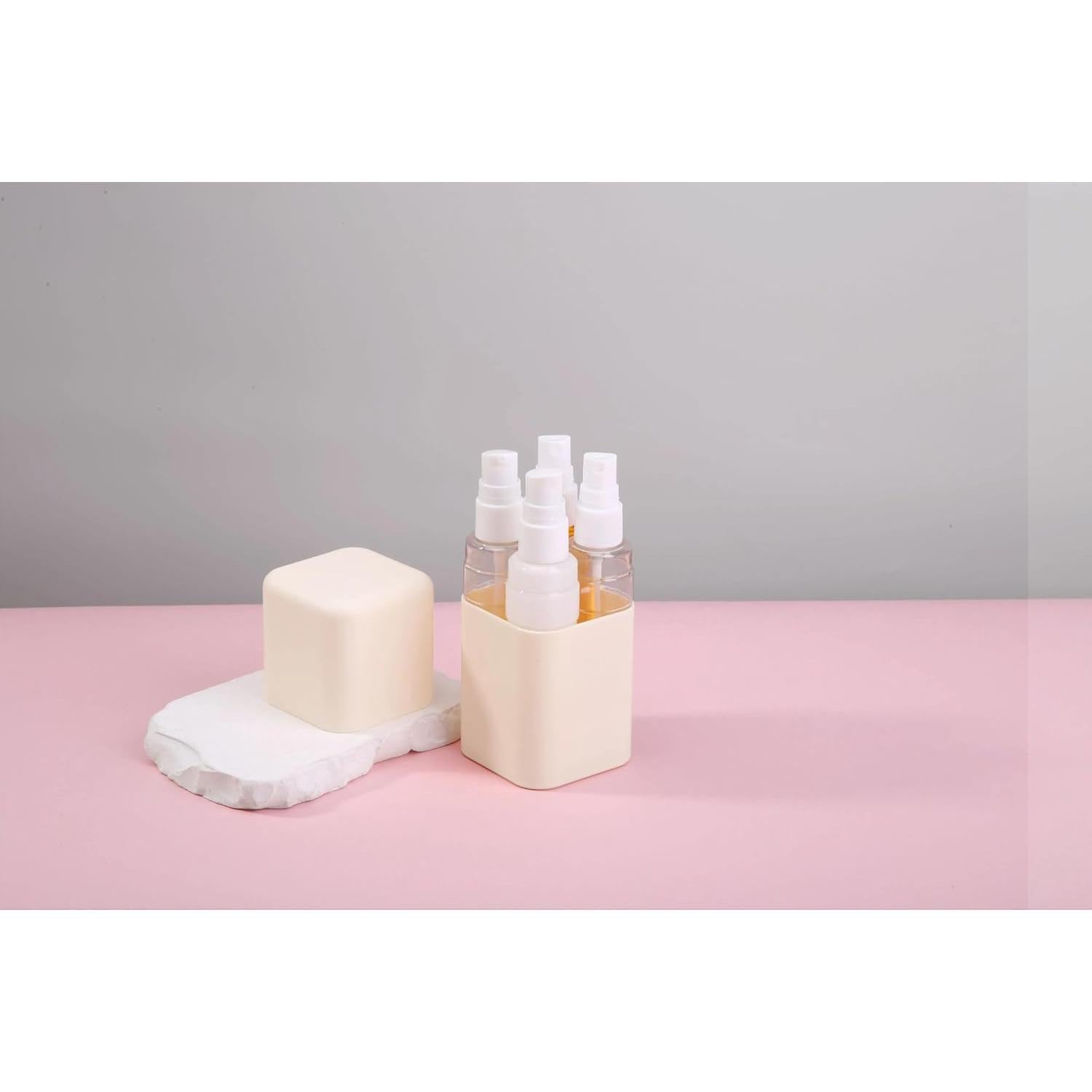 Juego de Botellas de Aseo de Viaje Genérico 50 ml Aprobadas TSA