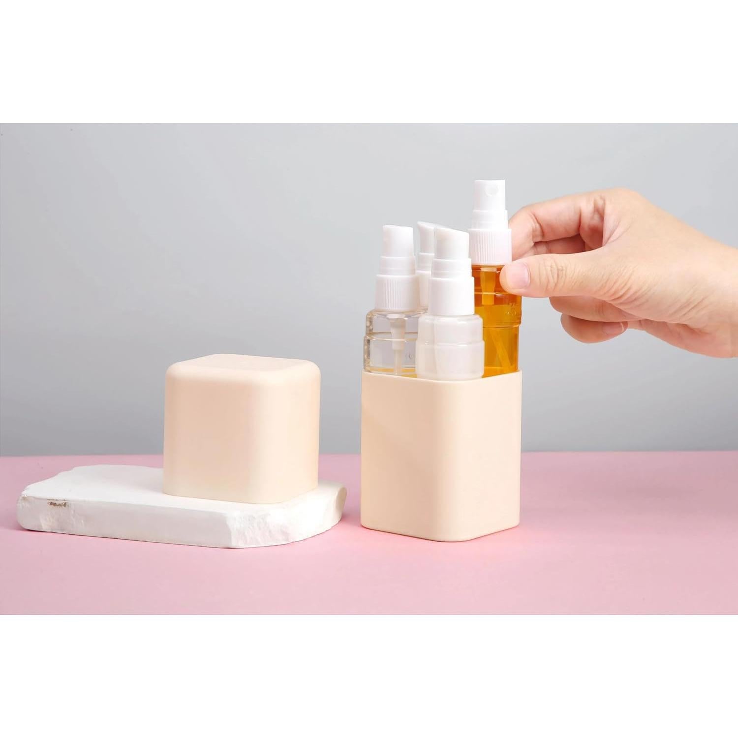 Juego de Botellas de Aseo de Viaje Genérico 50 ml Aprobadas TSA