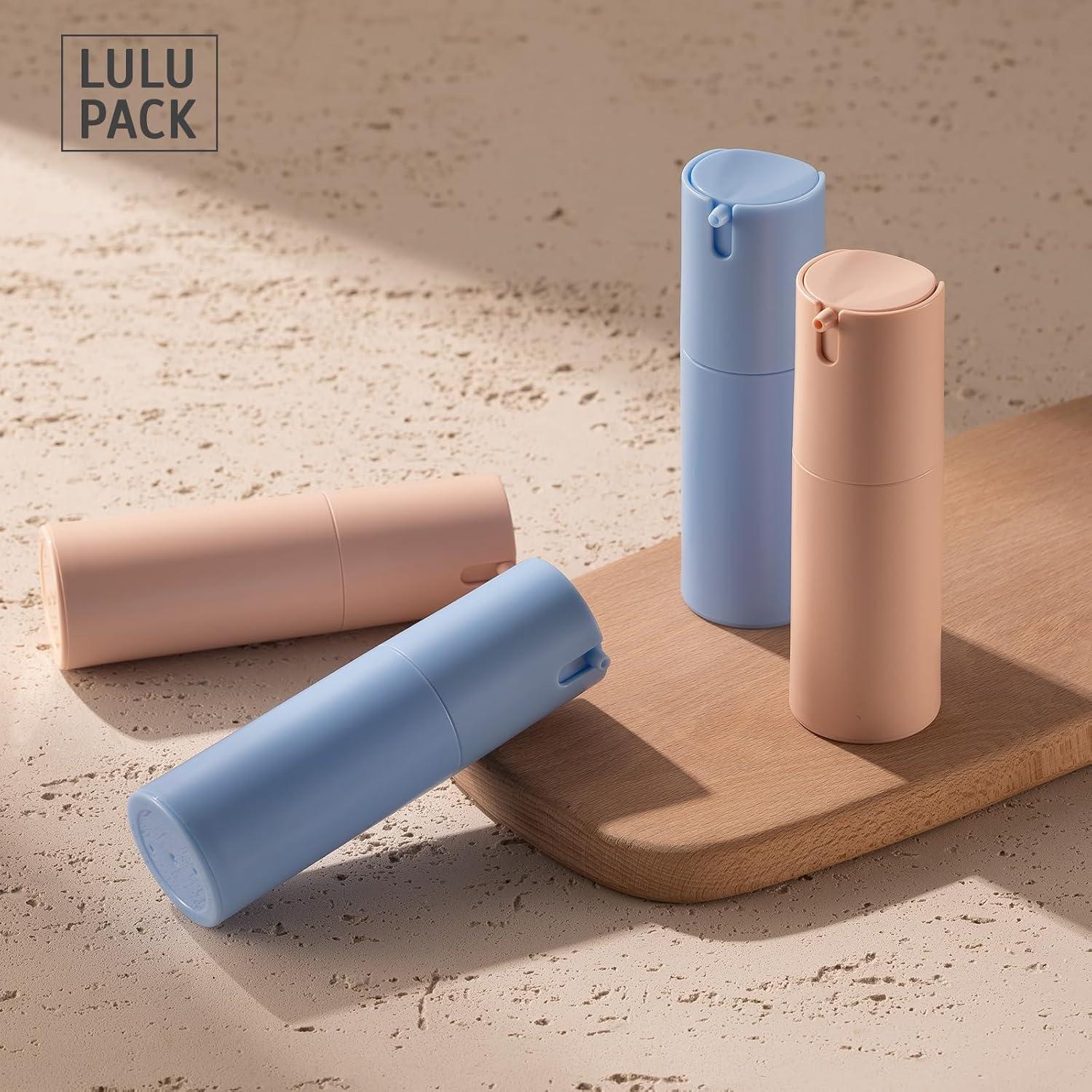 Botellas de Bomba Sin Aire Lulupack 30ml Multicolor 3Pcs