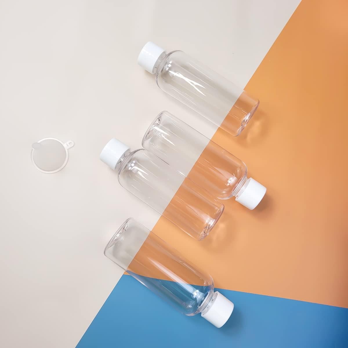 Botellas de Viaje ALIFEIA 4pcs 80ml Plástico Reutilizables