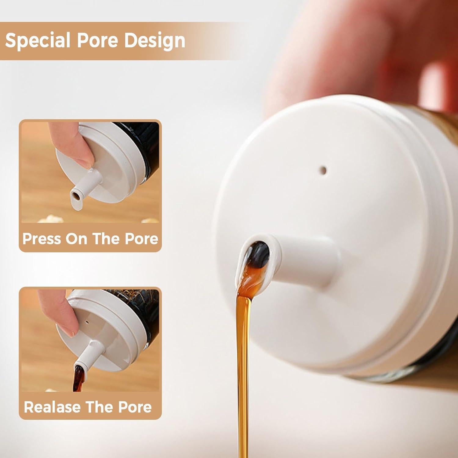 Set de 2 Botellas de Vidrio Kwude 100ml a Prueba de Fugas