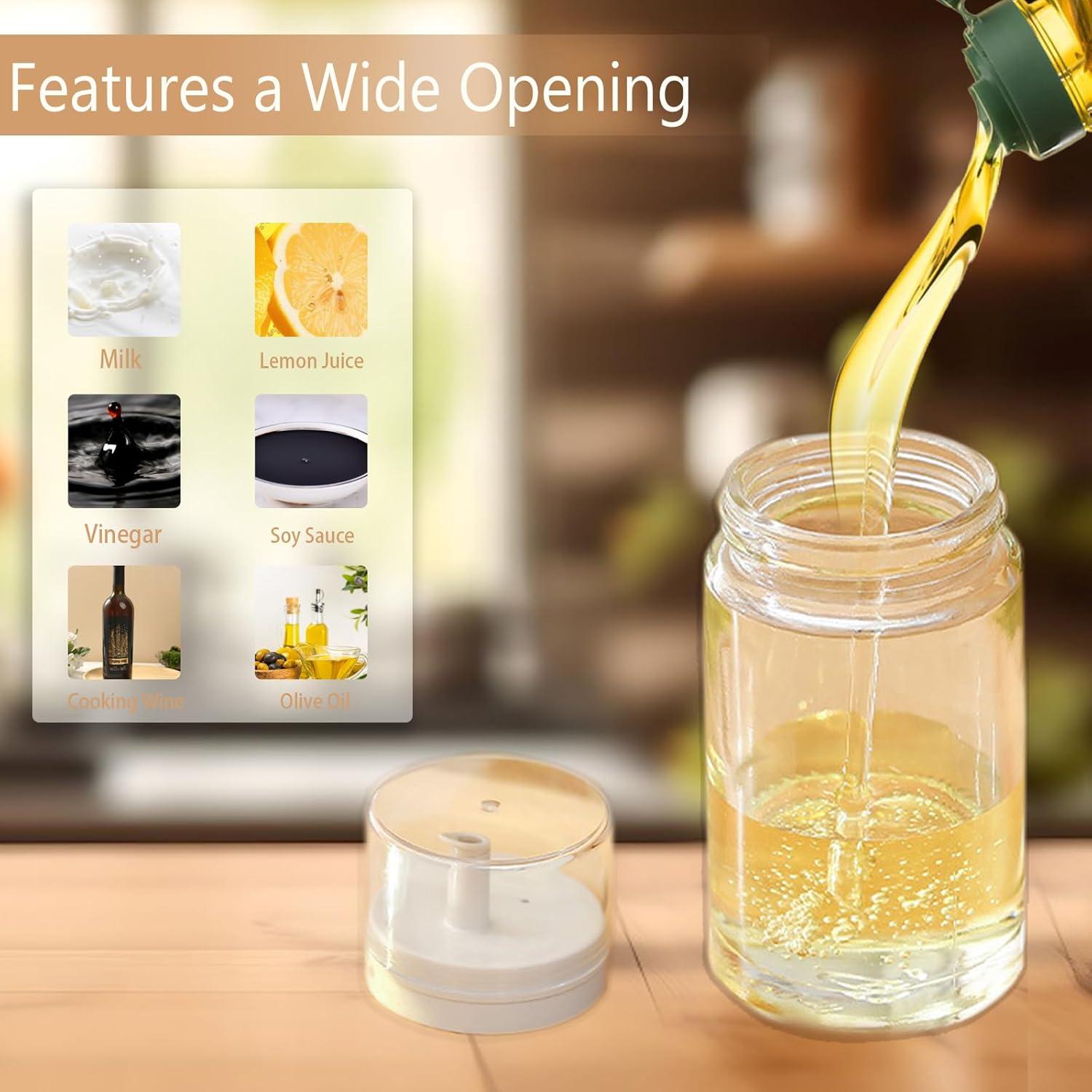 Set de 2 Botellas de Vidrio Kwude 100ml a Prueba de Fugas