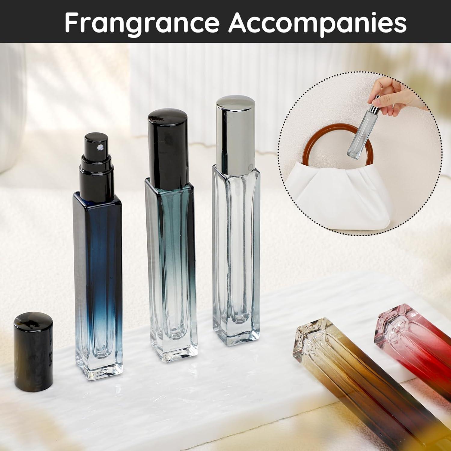 Conjunto de 5 Botellas de Perfume Segbeauty 10ML Rellenables