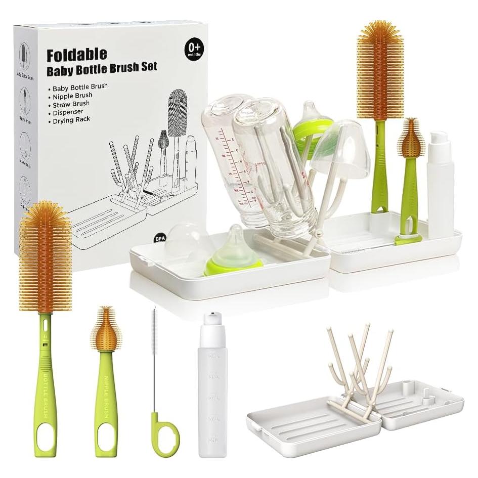 Kit de Limpieza de Botellas de Viaje YOTIME - Libre de BPA