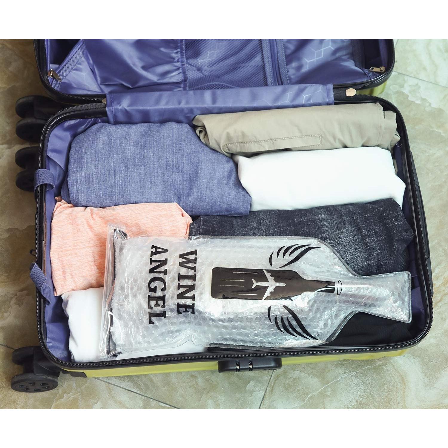 Bolsas de Vino Reutilizables Aozita 4 Set (8 pcs) Protección Triple