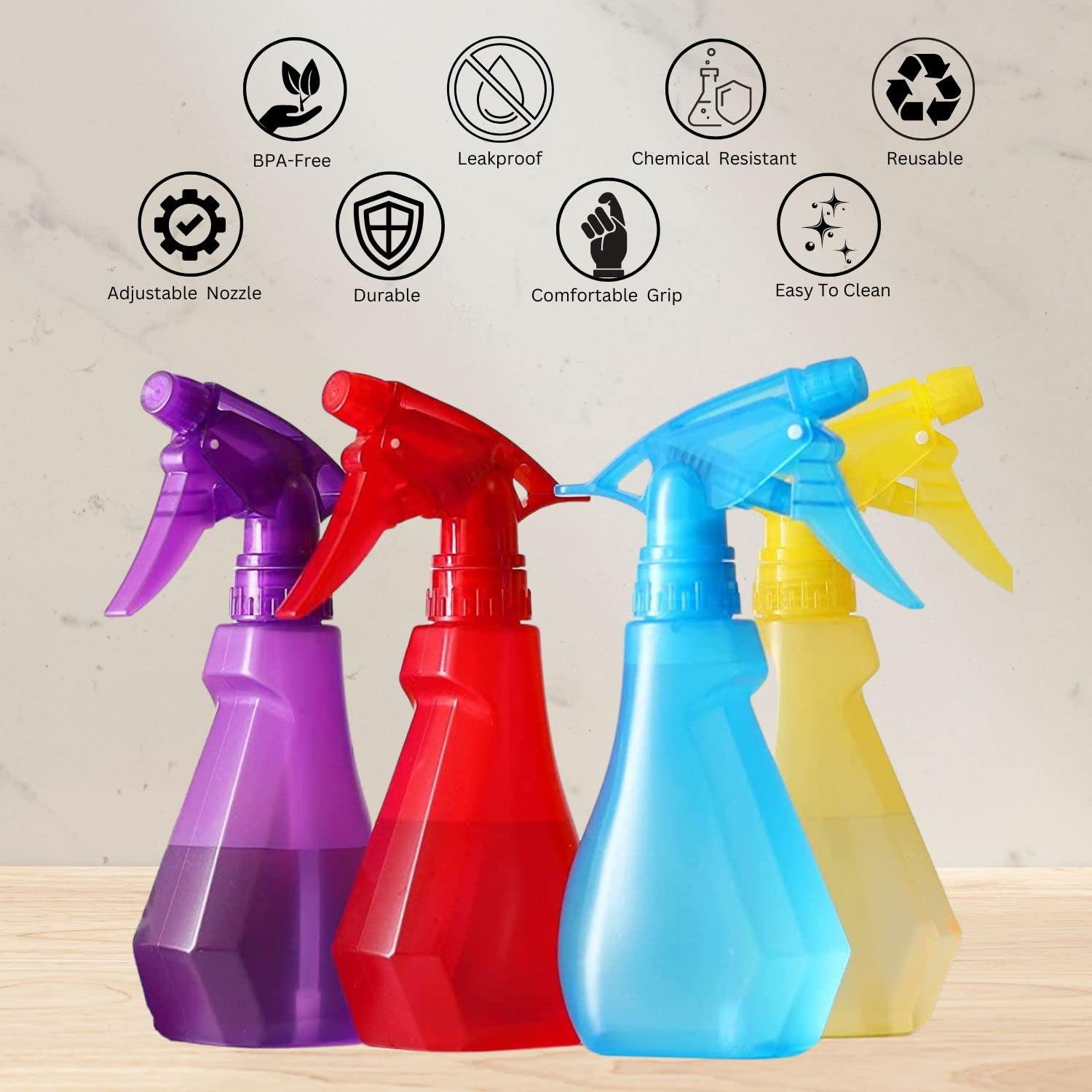 DilaBee Paquete de 4 Botellas Spray 250ml Multicolor BPA Free