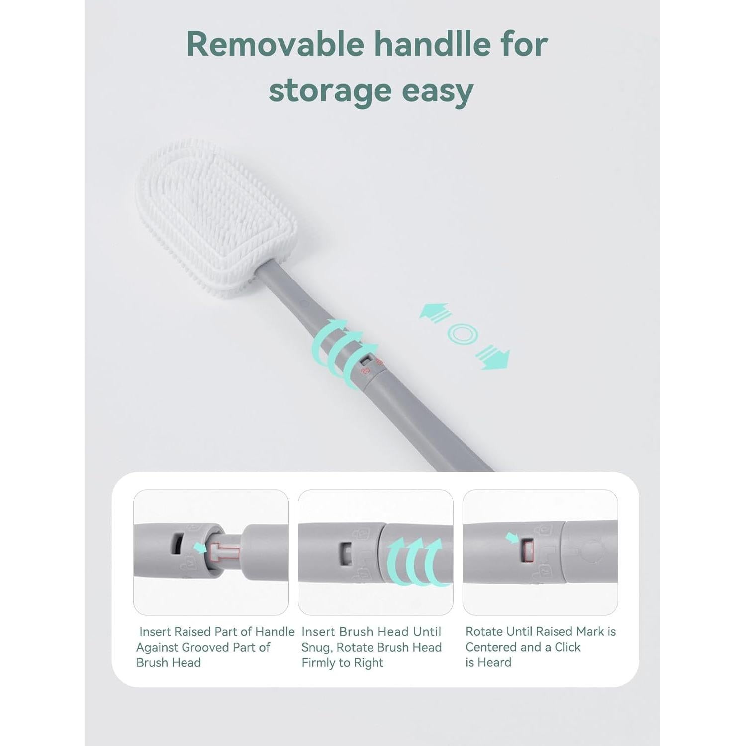 Kit de Cepillos de Silicona Allbean 6 en 1 para Bebés