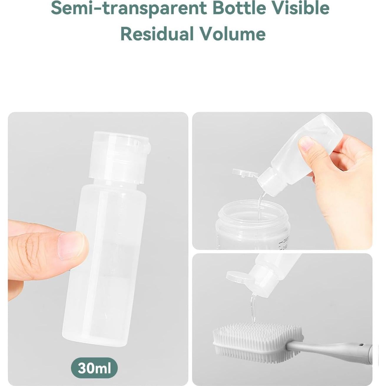 Kit de Cepillos de Silicona Allbean 6 en 1 para Bebés