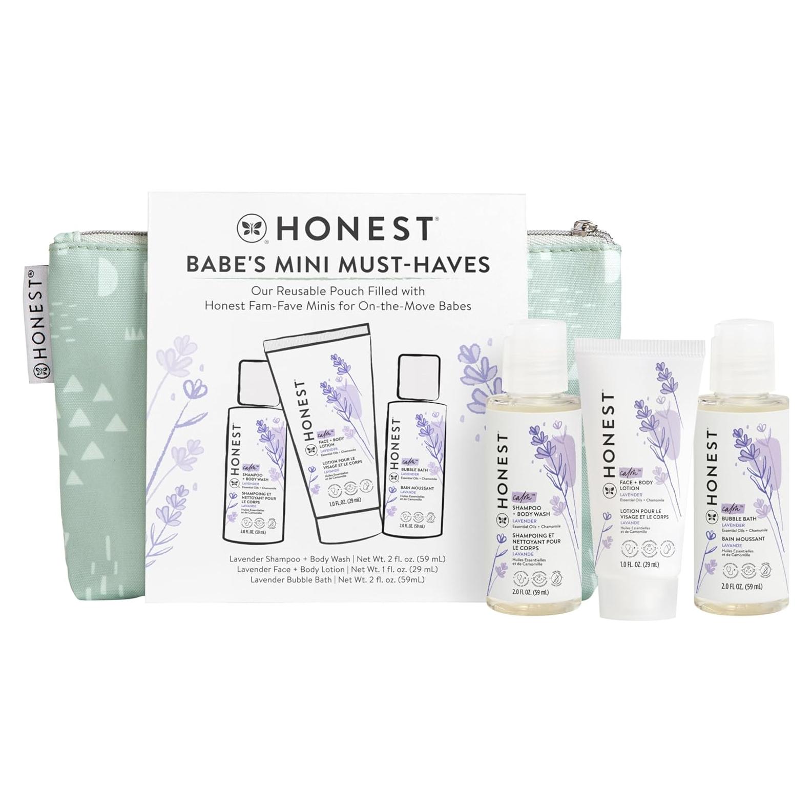 Conjunto de Regalo Mini Esenciales de Baño The Honest Company