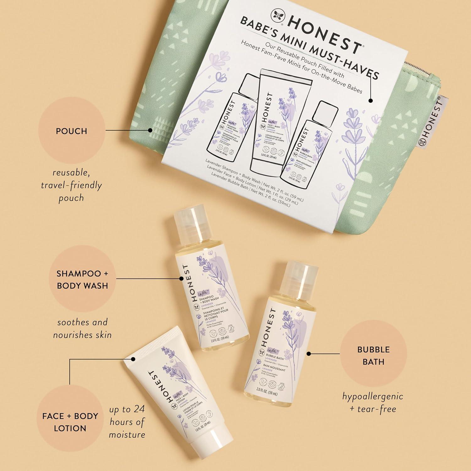Conjunto de Regalo Mini Esenciales de Baño The Honest Company