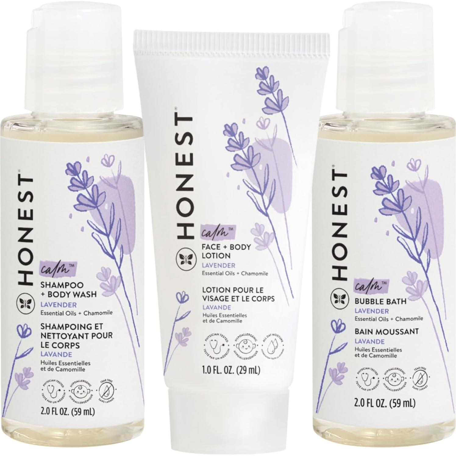 Conjunto de Regalo Mini Esenciales de Baño The Honest Company